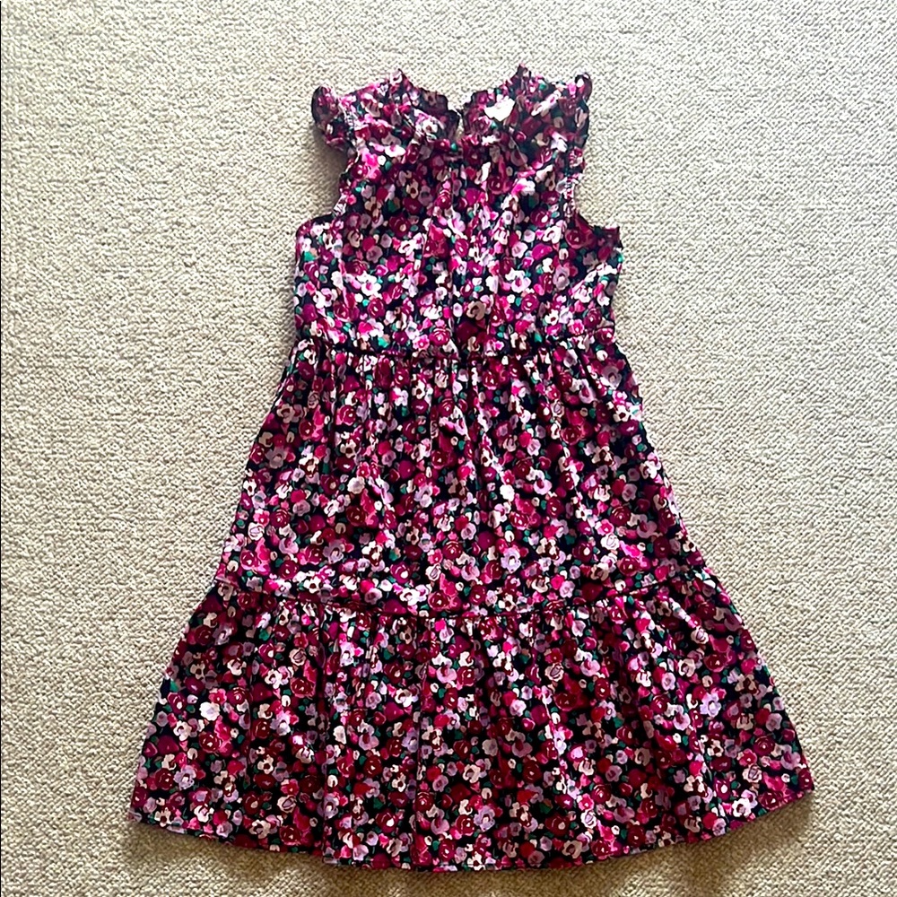 J. Crew Crewcuts Floral Pink Kids Dress (size 10) - worn once, great condition!